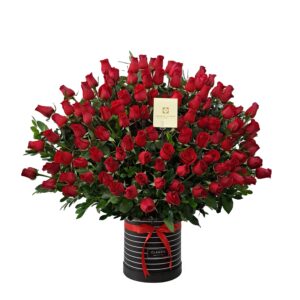 Box 100 rosas