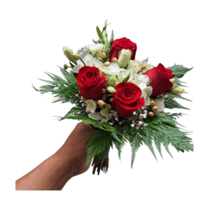 Bouquet de Novia Rojo