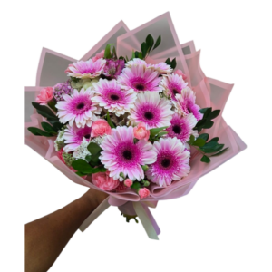 RAMO 12 GERBERAS DUOCOLOR